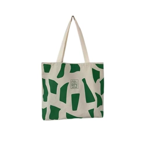 Canvas Tote Bags, Large Capacity Shoulder Bag with Zipper, Fashionable Tote Bag, Suitable for Shoppers' daily Life