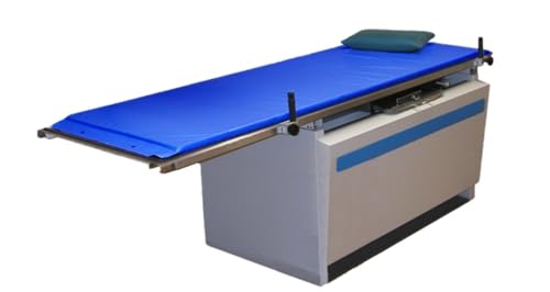 X-Ray Table Pad: 72" x 23-1/4" x 1" - Comfort Foam, Standard Blue Vinyl [No Grommets], USA Made