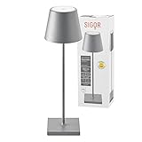 Wiederaufladbar: Mit dem beiliegenden USB-Netzteil und dem 1,2 m langen Ladekabel mit magnetischem Easy Connect-Stecker lässt sich die Akkuleuchte bequem und unkompliziert aufladen. So leuchtet sie bis zu 12 Stunden und das ganz ohne Kabel (Akku Li-Ion, 4.400 mAh).