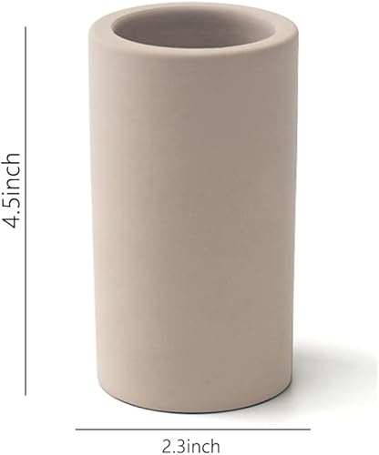 Miniatura 2 de Soporte para cepillos de dientes, soporte para cepillos de dientes de diatomita de baño, soporte para bolígrafo de escritorio, taza de soporte para