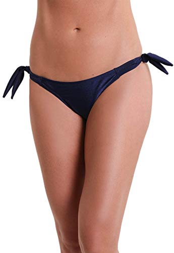 Calcinha Biquíni Avulso Laço Marrakesh - Azul Marinho - GG