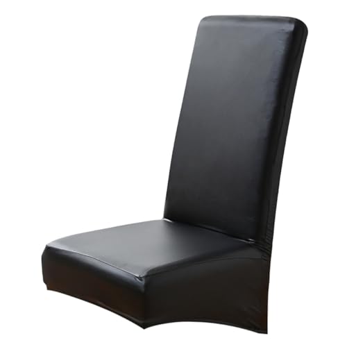 Housse de chaise similicuir imperméable lavable protectrice