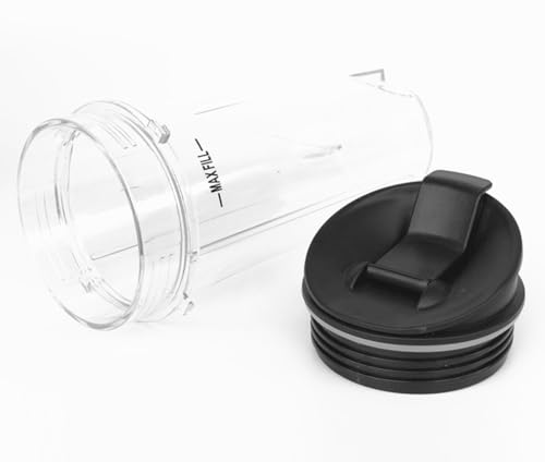 Set 2 vasos 16 oz para Nutri Ninja Blender miniatura 4