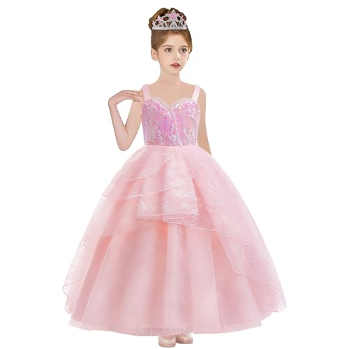 Disfraz de bruja rosa para niñas talla 4-5 años miniatura 3
