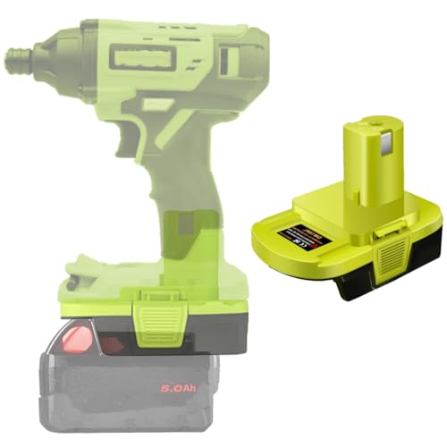 for Milwaukee Battery Adapter Convert for Milwaukee for M18 Batery to Work for Other Tools (for M18 Battery to for Ryobi 18V Tool)