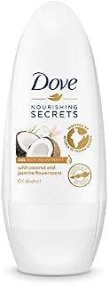 Dove Nourishing Secrets Coconut & Jasmine Flower with ¼ moisturising cream Anti-perspirant Roll-On deodorant with a long-lasting, fresh fragrance 50 ml
