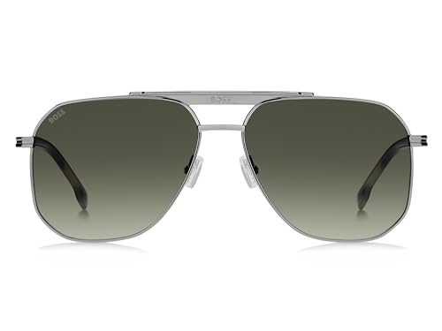 Lunettes de soleil carrées double pont HUGO BOSS accessoire mode homme chic