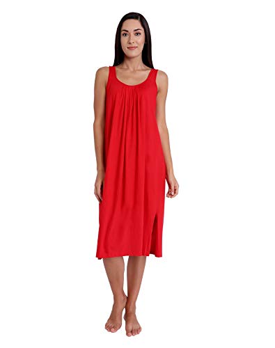 Image of TWGE Cotton Full Length Camisole for Women