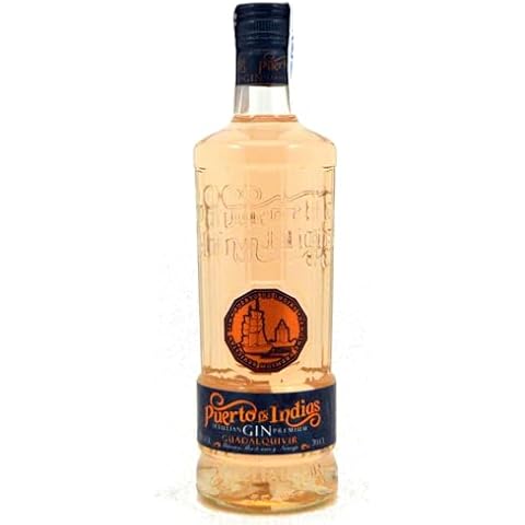 Puerto de Indias Premium Peach Gin with Elderflower and Orange Cover