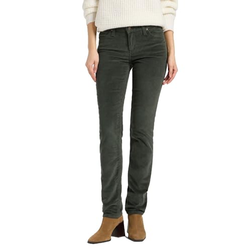 LEE - Jeans Damen - Classic Straight Fit - Marion - Oliv Grau – Ansicht 1