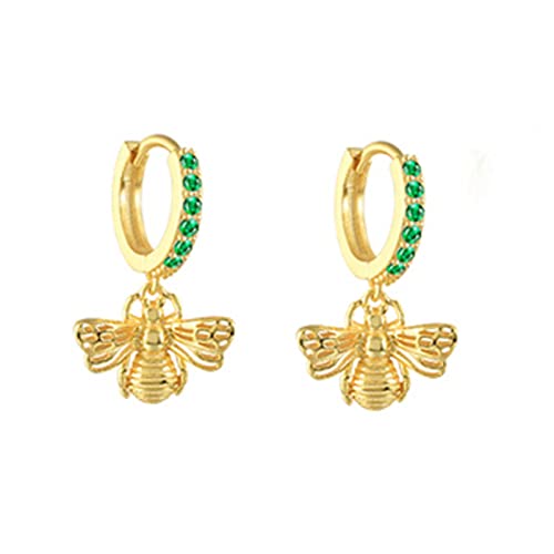 Boucles d'oreilles 925 argent Sterling et zircon éclatant style bohème