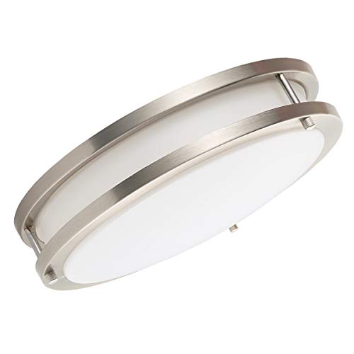 Drosbey 50W Flush Mount Ceiling Light Fixture, Kitchen Light Fixtures, Dimmable, LED Lights