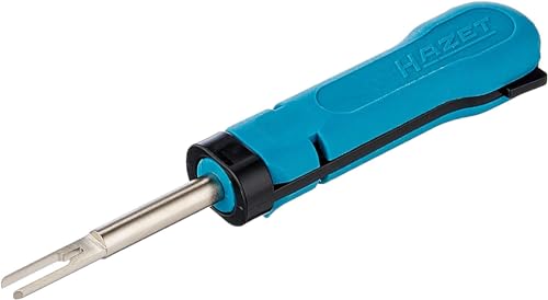 Outil de déverrouillage HAZET 4672-12 fiche plate 4.8 mm extracteur cosse double languette d'arrêt