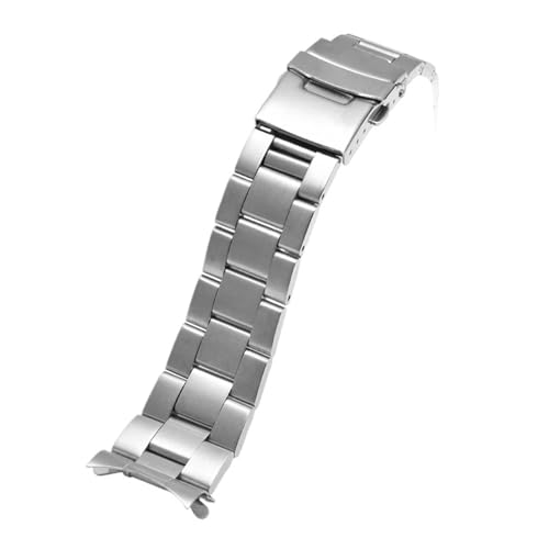 Bracelet acier inoxydable argenté 22mm d'une finition haut de gamme pour SKX