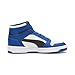 Puma Men's Rebound Layup Mid Shoes, White- Black-Clyde Royal AH23, 7 Puma Rebound Layup Sl