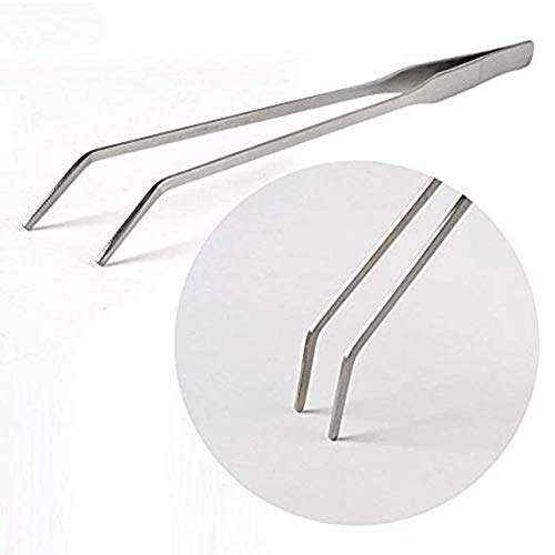 Techpugg Aquarium Plant Reef Tank Curved Tweezer Fish Tank Plant Tweezer Stainless Steel Aquarium Tools Kit Fish Tank Water Plant Forceps Clip Tool Used As Aquarium Plant Clamper (B082PZW41H) Amazon Price History, Amazon Price Tracker