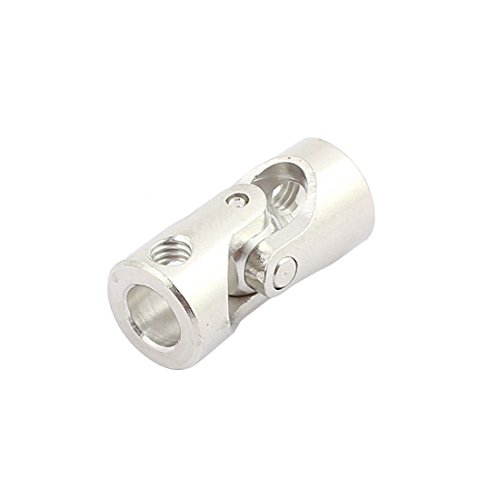 Image of uxcell 6mm to 6mm Inner Dia Rotatable Universal Steering Shaft U Joint Coupler