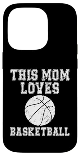 This Mom Loves Basketball �V���c ? Game Day Sports Mom T�V���c �X�}�z�P�[�X iPhone 14 Pro �p