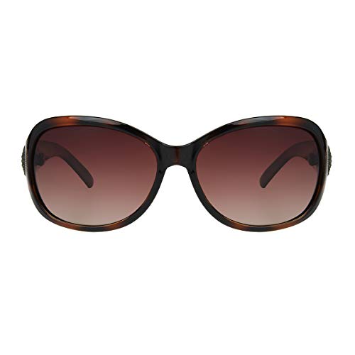 Foster Grant Dialogue Sunglasses, Tortoise/Rose, 52 mm2