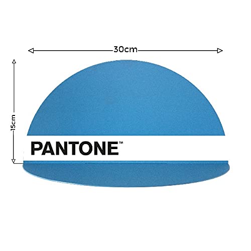 Estante en metal con acabado premium bicolor de 30 cm para interiores modernos 2