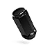 StanceMagic - Set of 20 Black Lug Nuts - Metric 14x1.5 Threads - Bulge Conical Cone Taper Acorn Seat Closed End Long Extended - 1.8 inch Length - Uses 19mm or 3/4 inch Hex Socket M14x1.5 Lug Nut