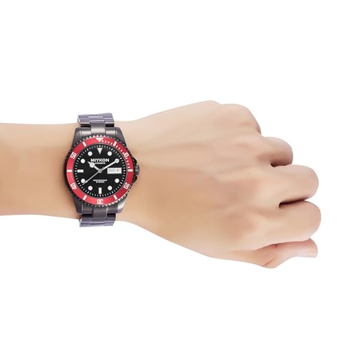 Miykon Men's Automatic Dive Watch, Rotating Bezel, Skeleton Caseback by Miykon - Used condition - Image 4