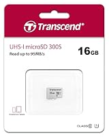 Transcend 16GB microSD-Karte (USD300S), 95 MB/s, UHS-I U1 C10 – Ansicht 7