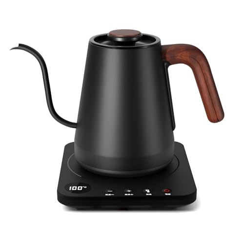 電気ケトル コーヒー HAGOOGI (ハゴオギ) ドリップケトル 1.0L 1200W HX-1129H-BK
