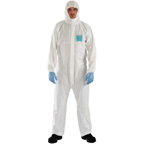 DSTOCK60- Combinaison de protection à jetable Ansell AlphaTec 2000 TS PLUS/combinaison Catégorie III type 4, 5, 6 | combinaison de protection pour...