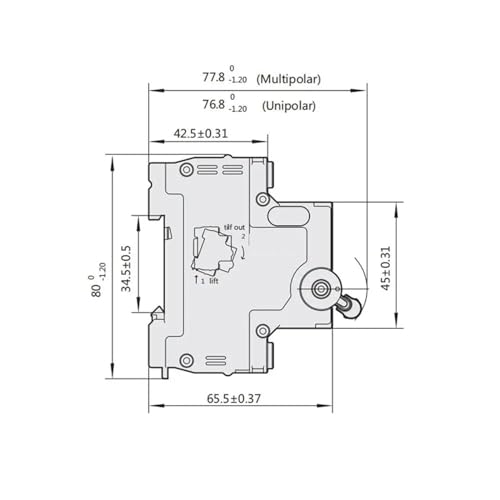 Disjoncteur MCB NXB-125 solution contre les pannes de tableau électrique 230V
