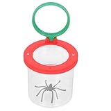 LOLIPPYY 虫ご観察キット 向けポータブル拡大観察容器 拡大鏡内蔵 軽量持ち運び便利