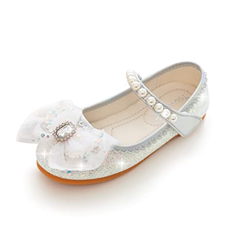 Eleasica Par de Zapatos Planos con Plantilla con Estampado de Princesa Elsa, Zapatillas de...