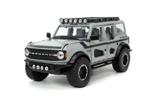 Ford Bronco miniature 1/24 Jada pour décorer un bureau de passionné