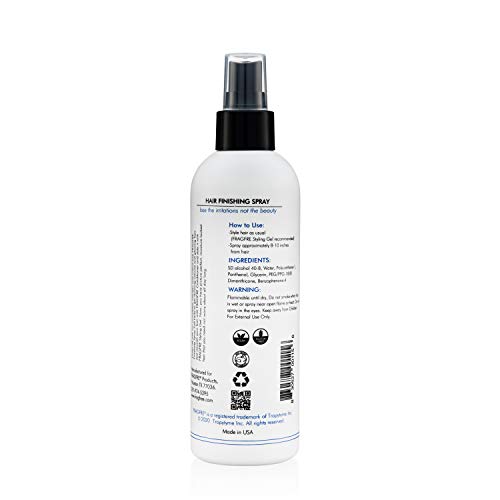 FRAGFRE Hair Finishing Spray 8 oz - Flexible Soft Hold - Hair Spray for Sensitive Skin - Fragrance Free Hypoallergenic Parabens Free - Non Irritating Quick Dry Denatured Alcohol - Gluten Free Vegan - Thumbnail 6
