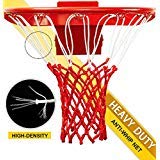 Progoal Perfekte Qualität Rot-Weiß Basketballnetz