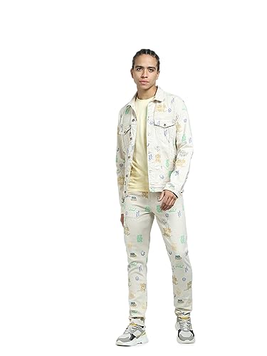 Image of JACK & JONES Men's Cotton Blend Standard Length A-Line Coat