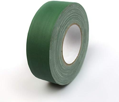 Standard Grade Gaffers Tape (67680) (Dark Green, 2"(48mm), Single Roll)