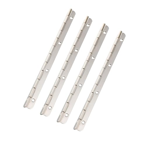 FUNOMOCYA Pcs Jewelry Box Hinges Long Piano Hinges for Wooden Boxes Metal for Craft and Decorative Use