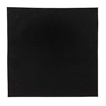 Isolate It! Sorbothane Acoustic and Vibration Thin Film Square 0.080 x 6 x 6" with 3M Adhesive 40 Duro - 1 Sheet