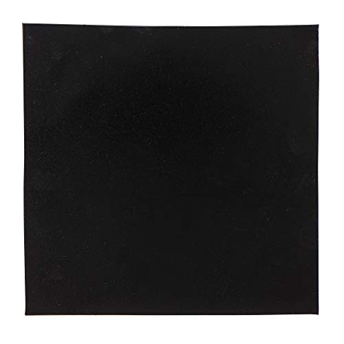 Isolate It!: Sorbothane Acoustic and Vibration Thin Film Square (0.080 x 6 x 6) with 3M Adhesive 60 Duro - 1 Sheet