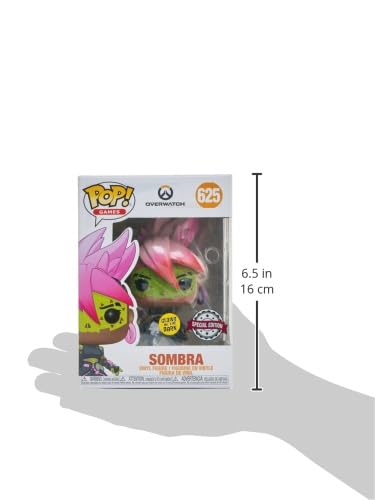 Funko Pop! Games: Overwatch – Sombra Los Muertos Glow in The Dark Pop! Vinyl Figure – Special Editio