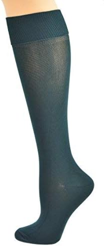 ガールズ クラシック スクールユニフォーム 不透明 ニーハイソックス - 3足パック 快適で丈夫 滑らかなフラットニット トレンディ