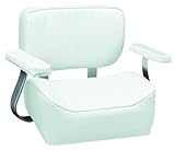 Wise 8WD431AR-710 Helm Seat with Arm Rests, White