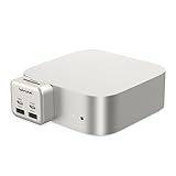 Station d'accueil multifonction 6 ports pour Mac Mini : améliorez votre Mac mini M4 avec ce hub multifonctionnel. Il dispose de deux ports USB-C 10 Gbit/s, de deux ports USB-A de 10 Gbit/s et d'un lecteur de carte TF/SD haut débit (jusqu'à 180 Mo/s). Ce hub tout-en-un offre un accès facile à tous vos périphériques essentiels, rationalisant votre espace de travail et élargissant considérablement la connectivité de votre appareil.