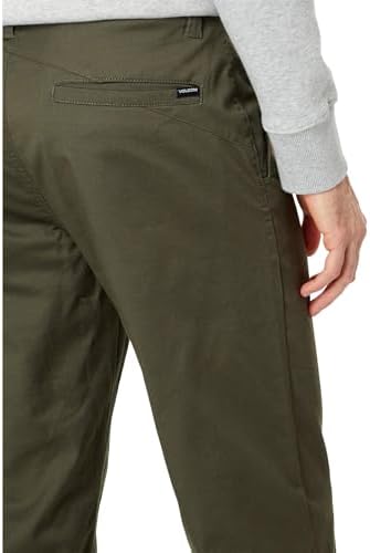 Volcom Men's Frickin Regular Stretch Chino Pants, Squadron