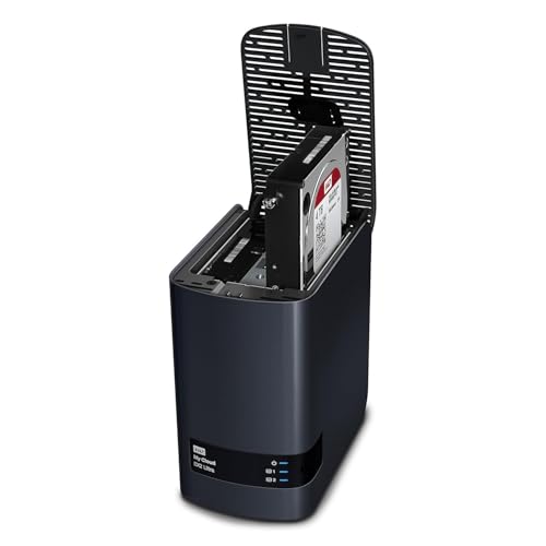 Image of Xtra Lyf My Cloud EX2 Ultra NAS 2-Bay Diskless Network Attached Storage 3.0 USB (Black)