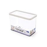 Gebrauch: Geräumige Frischhaltedosen - Keine Verformung oder Zerkratzen der Aufbewahrungsboxen nach Reinigung in der Spülmaschine - z. B. Aufbewahrung von Zucker, Mehl, Griess, Haferflocken etc.