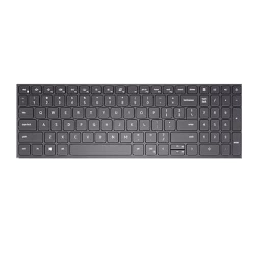 Clavier pour ordinateur portable Dell Pro 15 Essential US clavier de rechange noir robuste