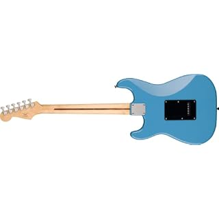 Squier Sonic Stratocaster IL (California Blue) – Guitare Électrique - Les Beatles, Paul McCartney, John Lennon, RIngo Starr, George Harrison Squier Sonic Stratocaster IL (California Blue) - Guitare Électrique – Image 2
