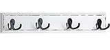 Material Garderobe: Holz Material Haken: Metall